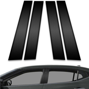 4pc Carbon Fiber Pillar Post Covers for 2016-2023 Nissan Maxima