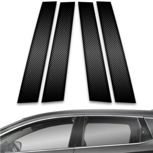 4pc Carbon Fiber Pillar Post Covers for 2015-2023 Nissan Murano