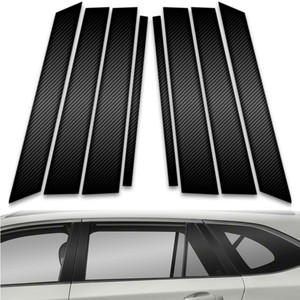 8pc Carbon Fiber Pillar Post Covers for 2015-2019 Subaru Outback