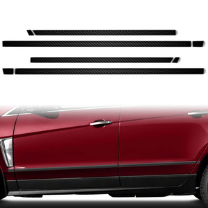 8pc Carbon Fiber 1" Accent Trim for 2010-2016 Cadillac SRX