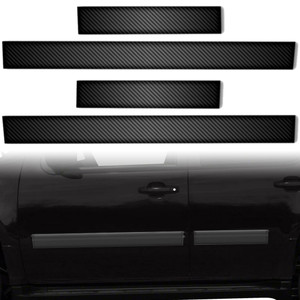 4pc Carbon Fiber Body Side Molding for 2010-2014 Chevrolet Tahoe