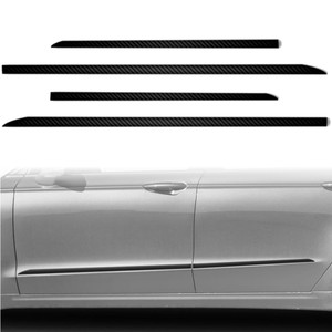 4pc Carbon Fiber 1 1/8" Accent Trim for 2013-2023 Ford Fusion