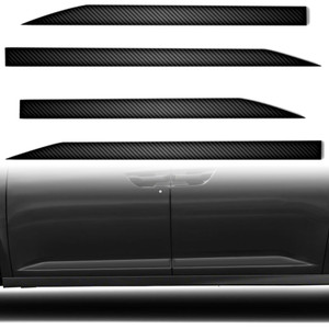 4pc Carbon Fiber 2 1/4" Accent Trim for 2011-2017 Honda Odyssey