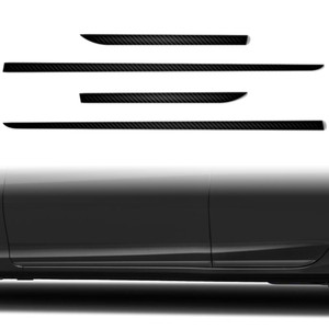 4pc Carbon Fiber 2" Accent Trim for 2013-2017 Honda Accord