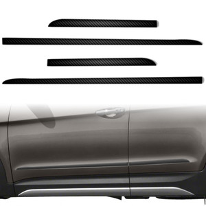 4pc Carbon Fiber 1 1/2" Accent Trim for 2013-2023 Hyundai Santa Fe Sport