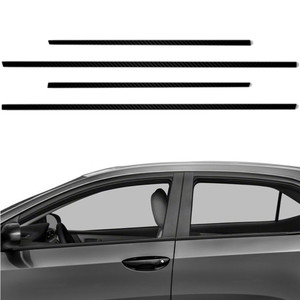 4pc Carbon Fiber Window Sill Trim for 2014-2019 Toyota Corolla