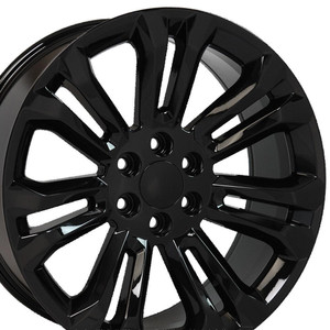 22" Gloss Black Wheel for 2003-2014 Chevy Express 1500 - RVO4649