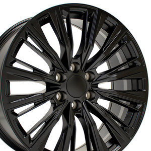 22" Satin Black 4WD Wheel for 1988-1998 Chevy K1500 - RVO4704