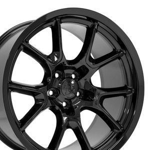 20" Gloss Black Wheel for 2005-2023 Chrysler 300 - RVO4753