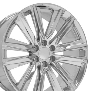 24" Chrome Wheel for 2002-2013 Chevy Avalanche 1500 - RVO4842