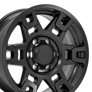 17" Matte Black Wheel for 2001-2024 Toyota Tacoma - RVO5052