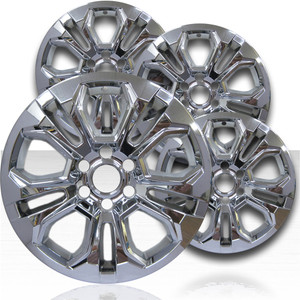 20" Chrome Wheel Skins for 2022-2024 Chevrolet Silverado (Set of 4)