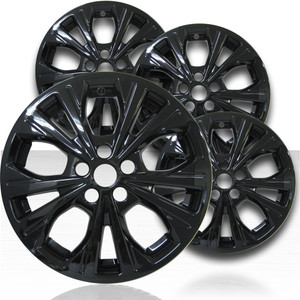 17" Gloss Black Wheel Skins for 2023-2024 Ford Escape (Set of 4)