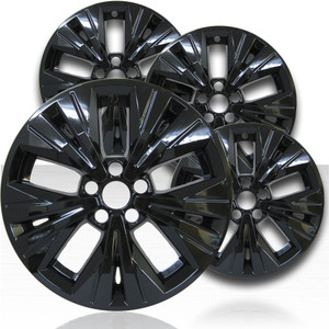 18" Gloss Black Wheel Skins for 2021-2023 Nissan Rogue (Set of 4)