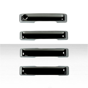 Chrome Door Handle Covers w/o Passenger Keyhole for 23-25 Ford F-250 Super Duty