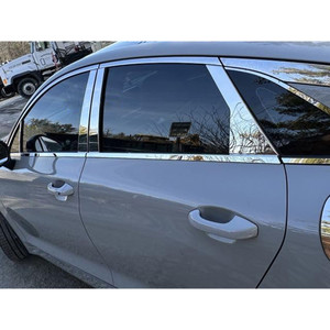 8pc. Luxury FX Side Pillar Post Trim for 2021-2024 Kia K5