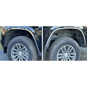 6pc. Luxury FX Side Wheel Well Accent Trim for 2023-2024 Chevy Colorado