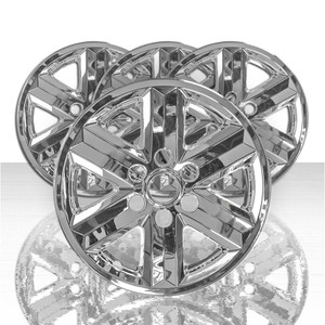 Set of 4 17" 6 Spoke Snap-On Wheel Skins for 2021-2025 Ford F-150 XLT - Chrome