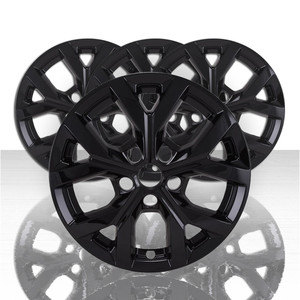 4pc 18" 5 Y Spoke Wheel Skins for 22-25 Jeep Grand Cherokee Ltd - Gloss Black