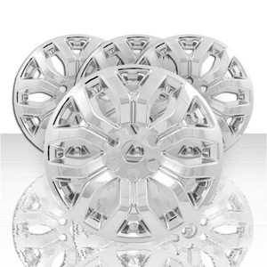 Set of 4 18" 6 Y Spoke Wheel Skins for 2021-2023 Ford F-150 King Ranch - Chrome