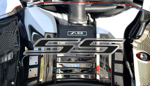Hood Emblem w/Black Carbon Fiber "SS" for 2010-2020 Chevy Camaro RS