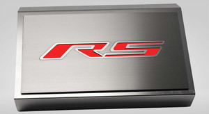 Fuse Box Cover w/Bright Red "RS" Top Plate for 2016-2021 Chevy Camaro RS V6