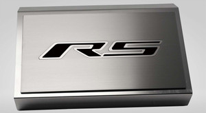 Fuse Box Cover w/Black "RS" Top Plate for 2016-2021 Chevy Camaro RS V6