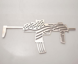 1pc Brushed Emblem w/Special Operations Style