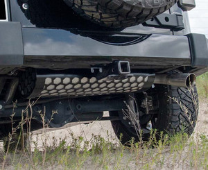 Plain Muffler Cover for 2007-2018 Jeep Wrangler JK