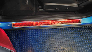 2pc Door Sills w/Red LED "HEMI" for 2015-2024 Dodge Challenger