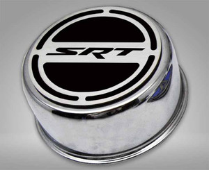 13pc Cap Cover Set w/Black "SRT" Inlay for 08-23 Dodge Challenger 6.2L