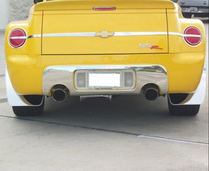 Polished Rear Bumper Cover for 2003-2006 Chevy SSR