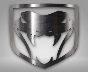 1pc Viper Fangs Emblem for 2003-2010 Dodge Viper Conv.