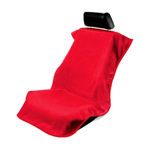 Seat Armour Red Terry Cloth Seat Towel for Most Vehicles