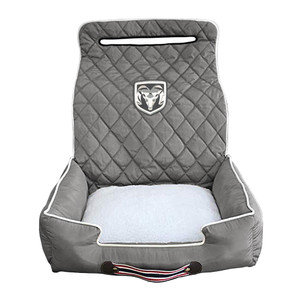 Seat Armour Grey Pet Bed w/RAM Logo