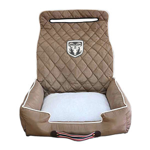 Seat Armour Tan Pet Bed w/RAM Logo