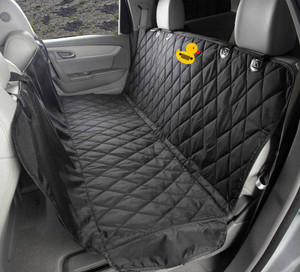 Seat Armour Black Pet Hammock w/Jeep Duck Logo