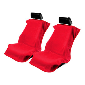 Seat Armour Red Set of 2 Seat Towels for Most Vehicles