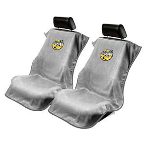 Seat Armour Grey Terry Cloth Set of 2 Seat Covers w/PickleHead Logo