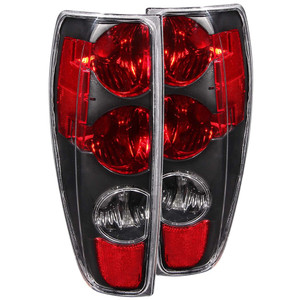 Black Clear Lens Tail Light Assembly for 2004-2012 GMC Canyon [Euro]