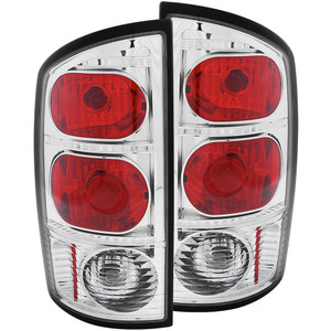Chrome Clear Lens Tail Light Assembly for 2002-2006 Dodge Ram 1500
