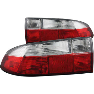 Chrome Red/Clear Lens Tail Light Assembly for 1996-1999 BMW Z3