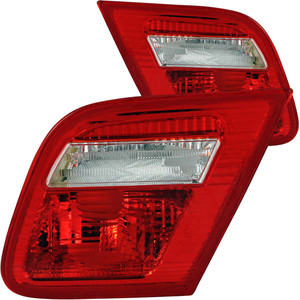 Chrome Red/Clear Lens Tail Light Assembly for 2001-2006 BMW M3 [Inner]