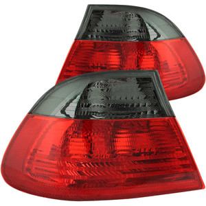 Chrome Red/Smoke Lens Tail Light Assembly for 2001-2006 BMW M3