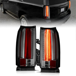 Black Smoke Lens Tail Light Assembly for 2015-2020 Chevrolet Tahoe