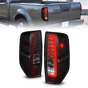 Black Smoke Lens Tail Light Assembly for 2009-2021 Nissan Frontier