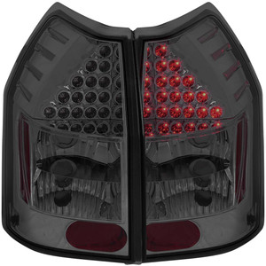 Chrome Smoke Lens Tail Light Assembly for 2005-2008 Dodge Magnum