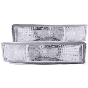Chrome Clear Lens Parking Light Assembly for 95-05 Chevrolet Astro [Euro Style]