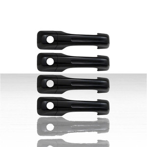 Set of 4 Door Handle Covers w/o PSKH for 2019-2025 Ram 3500 - Gloss Black