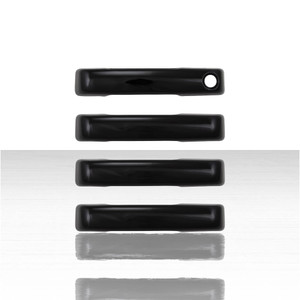 Set of 4 Door Handle Covers w/o PSKH for 2023-2025 Ford F-350 - Gloss Black